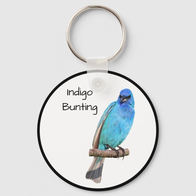Chaveiro Indigo Bunting (Frente)