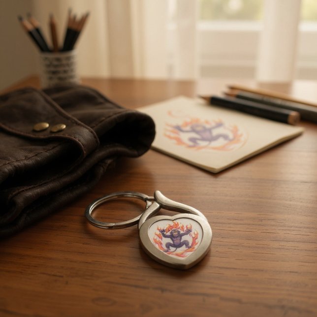 Chaveiro Inferno Monkey (Criador carregado)