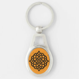 Chaveiro Infinite Harmony: Sacred Mandala Celtic Symbol Art