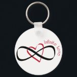 Chaveiro Infinite Love<br><div class="desc">Add this infinity sign to show everlasting love or just something that goes on without end!  Absolutely unstoppable.</div>