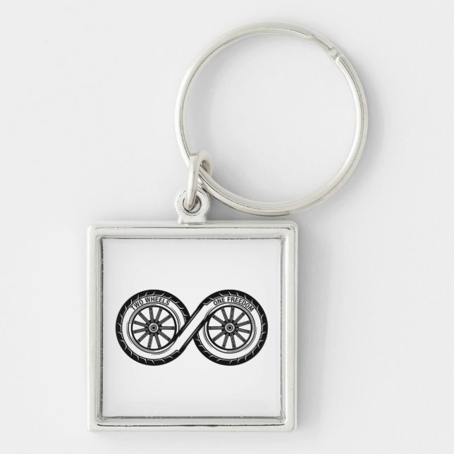 Chaveiro Infinity Two Wheels Freedom (Frente)