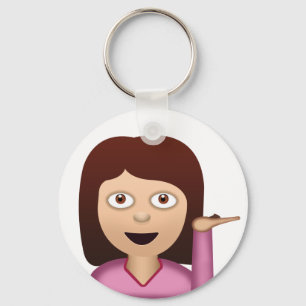 Chaveiro Information Desk Person Emoji