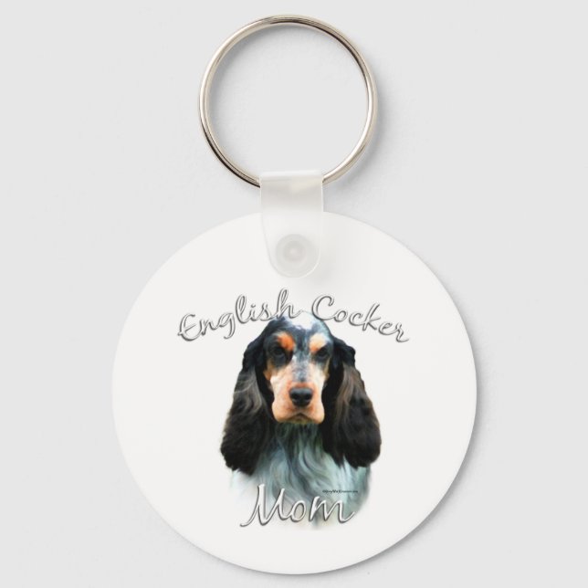 Chaveiro Inglês Cocker Spaniel Mãe 2 (Frente)