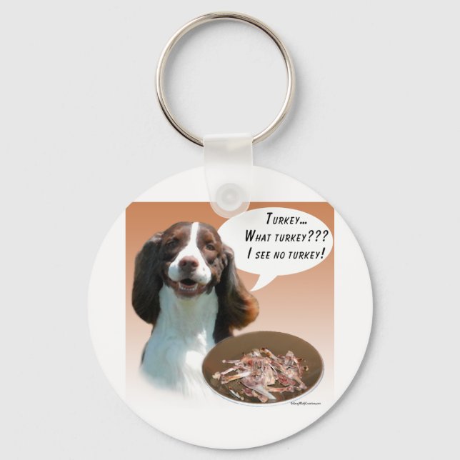 Chaveiro Inglês Springer Spaniel Turquia (Frente)