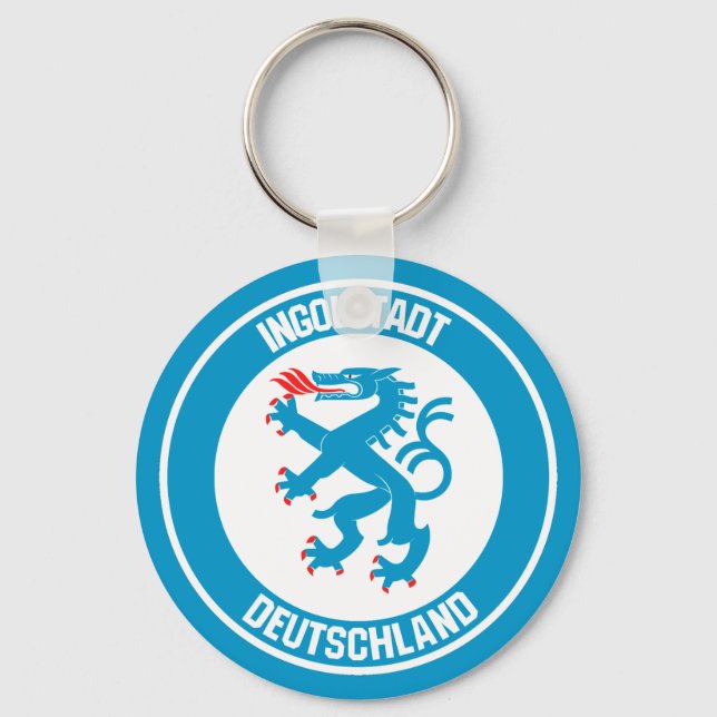 Chaveiro Ingolstadt Round Emblem (Frente)