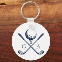 Iniciais Elegantes Presente de Golfe Personalizado