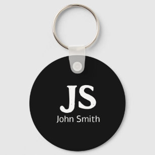 Chaveiro Iniciais pessoais personalizáveis