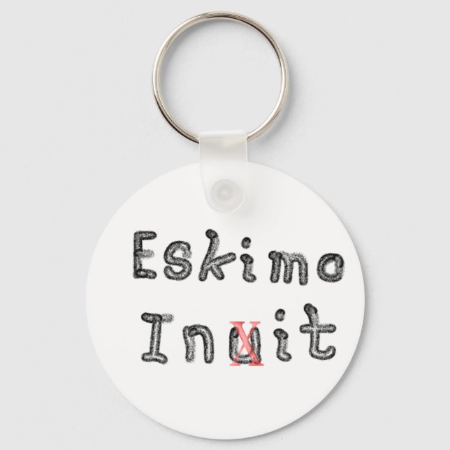 Chaveiro Inicialização do Inuit Eskimo (Frente)