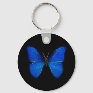Chaveiro Inseto Voador da Borboleta Azul