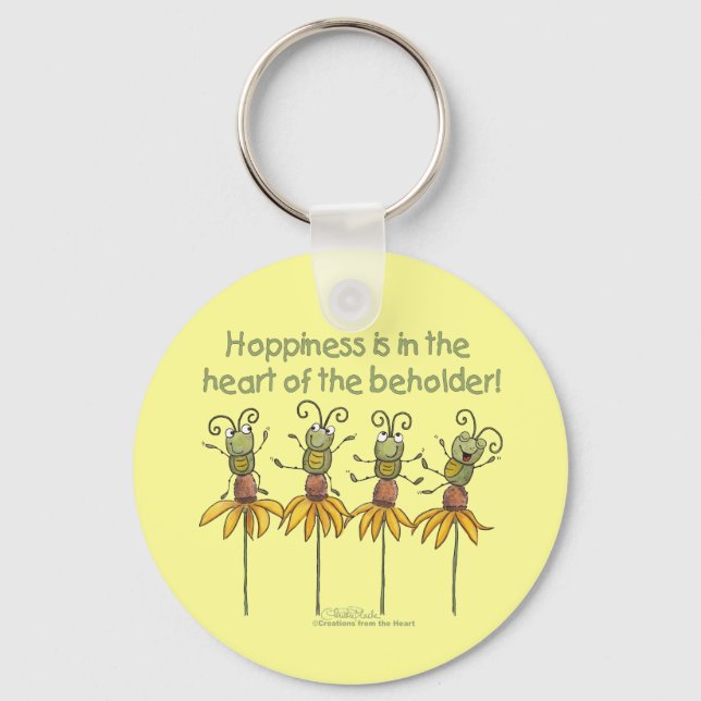 Chaveiro Insetos nas flores (Frente)