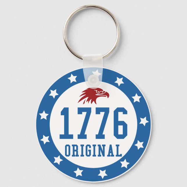 Chaveiro Insígnia Original de 4 de Julho de 1776 (Frente)