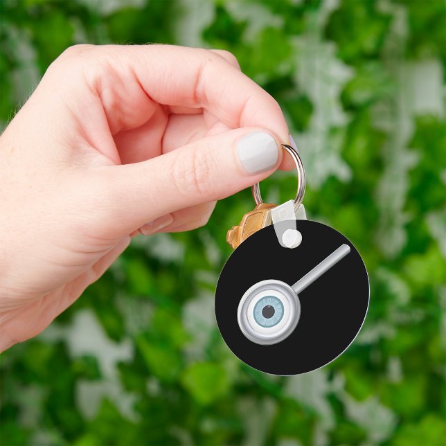 Chaveiro Inspeção de Olhos de Ampliação Ocular (Criador carregado)