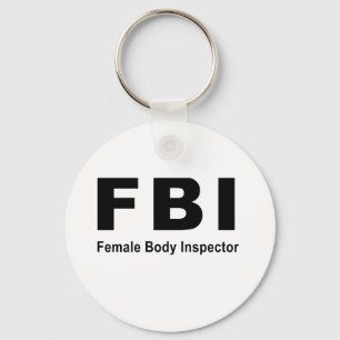 Chaveiro Inspector do corpo fêmea