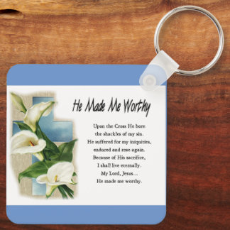 Chaveiro Inspiração Ele Me Fez Valer