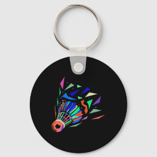 Chaveiro Inspirando Dminton Jogando Jogador de Jogo Mulhere