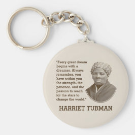 Chaveiro Inspirational Black History Month HARRIET TUBMAN