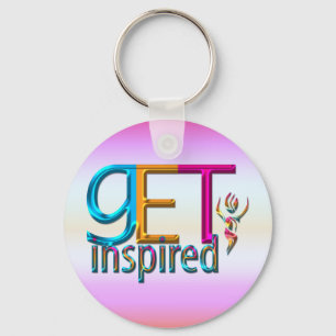 Chaveiro Inspire-se ~ Neon