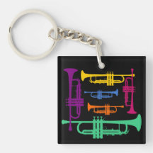 Instrumento Musical Multicolor Trumpet Brass