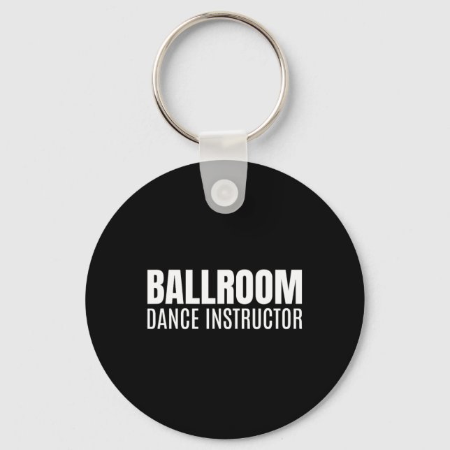 Chaveiro Instrutor Ballroom Dance (Frente)
