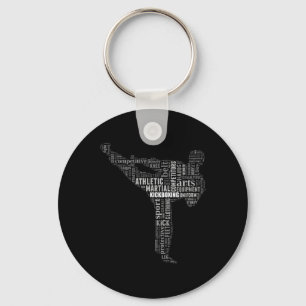 Chaveiro Instrutor de Kickboxing