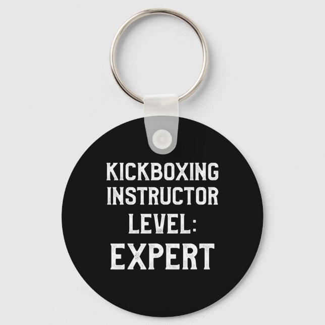 Chaveiro Instrutor de Kickboxing Treino de Kick Boxing _2 (Frente)