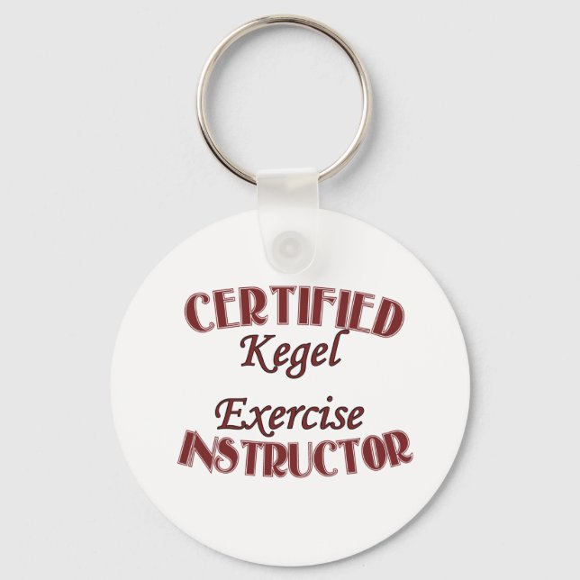 Chaveiro Instrutor Kegel Excercise (Frente)