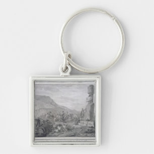 Chaveiro Insulares & monumentos da Ilha de Páscoa, 1786