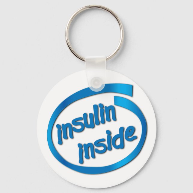 Chaveiro Insulin Inside (Frente)