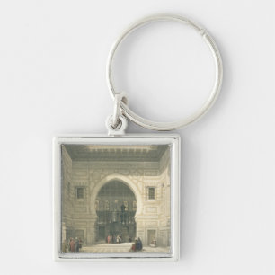Chaveiro Interior da mesquita da sultão Hasan, o Cairo,