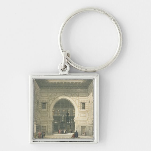 Chaveiro Interior da mesquita da sultão Hasan, o Cairo, (Frente)