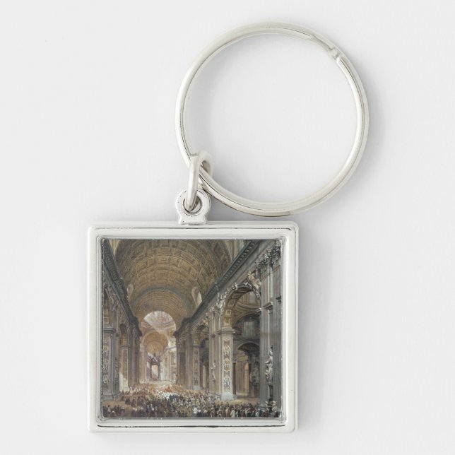Chaveiro Interior de St Peter, Roma, 1867 (Frente)