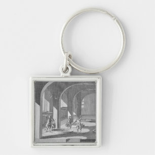 Chaveiro Interior de uma fábrica de sabão, ilustração p