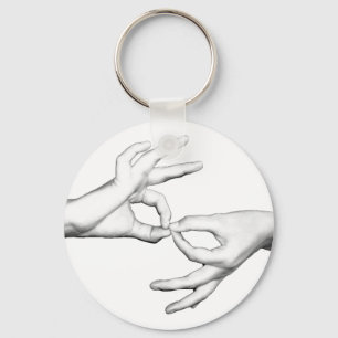 Chaveiro Intérprete ASL