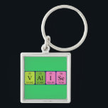 Chaveiro Interruptor periódico de mesa<br><div class="desc">Valise escreveu V Al I Se (Vanadium Aluminium Iodine Selenium) em uma chave para o cientista em você.</div>