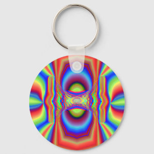 Chaveiro Interseção dimensional Arte digital