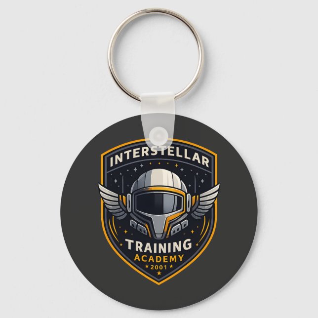 Chaveiro Interstellar Training Academy Round keychain (Frente)