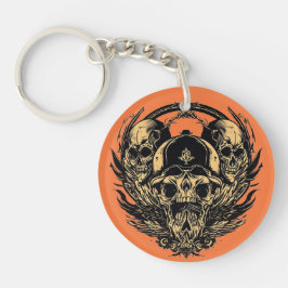 Chaveiro Intrair Design do crânio