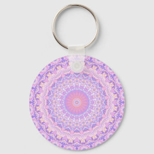 Chaveiro Intrato Colorido Trippy Boho Hippie Mandala
