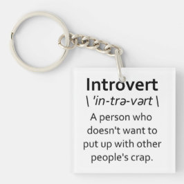 Chaveiro Introvertido