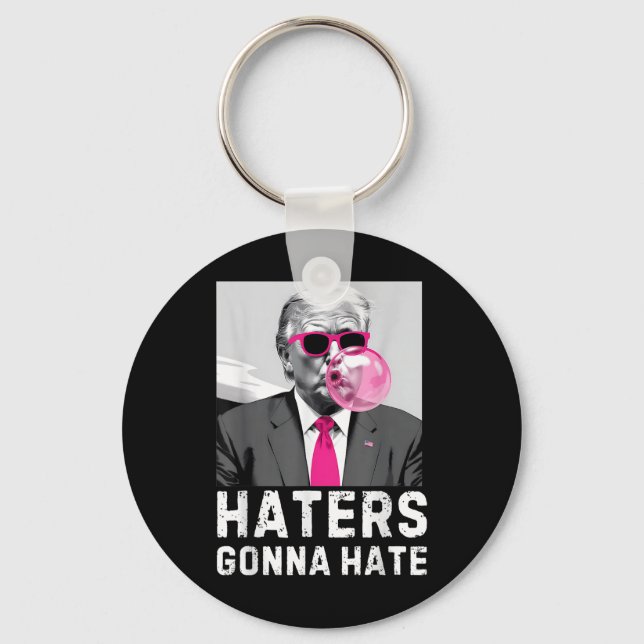 Chaveiro Invedores Vão Odiar Engraçados Tremores Rosa Gum D (Frente)