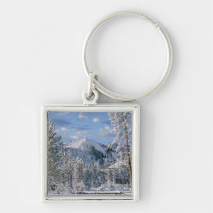 Chaveiro Inverno no Parque Nacional de Yellowstone, Wyoming