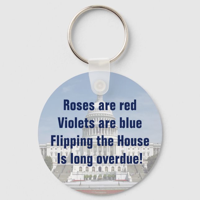 Chaveiro Invertendo a Câmara dos Representantes (Frente)