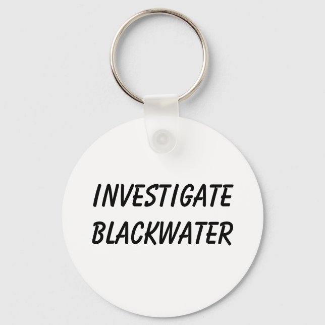 Chaveiro Investigate Blackwater (Frente)
