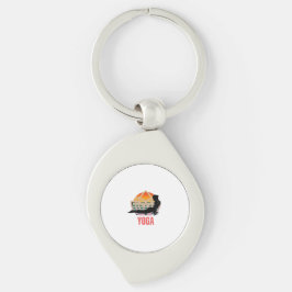 Chaveiro Ioga: Abrace o Fluxo