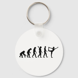 Chaveiro Ioga da evolução