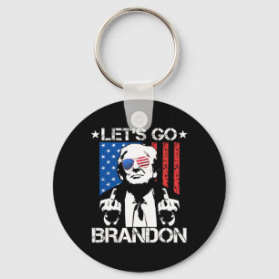 Chaveiro Ir Brandon Trump Marca do Dedo Médio
