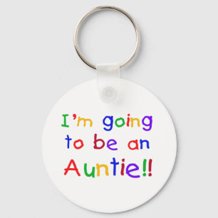 Chaveiro Ir ser um Auntie cores preliminares