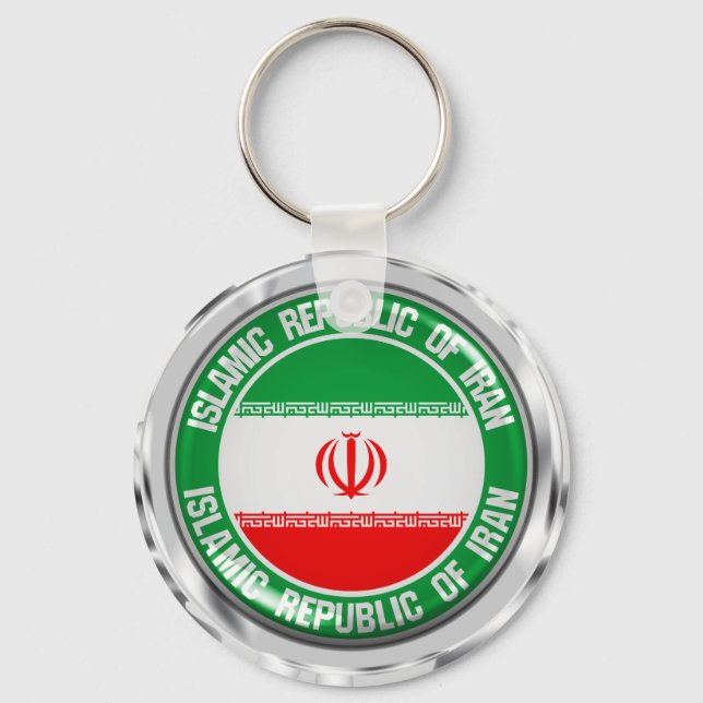 Chaveiro Iran Round Emblem (Frente)