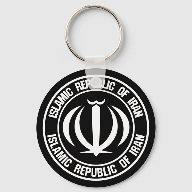 Chaveiro Iran Round Emblem (Frente)