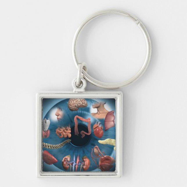 Chaveiro Iridology (Frente)